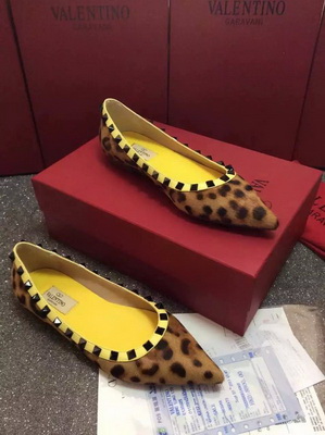 Valentino Shallow mouth flat shoes Women--005